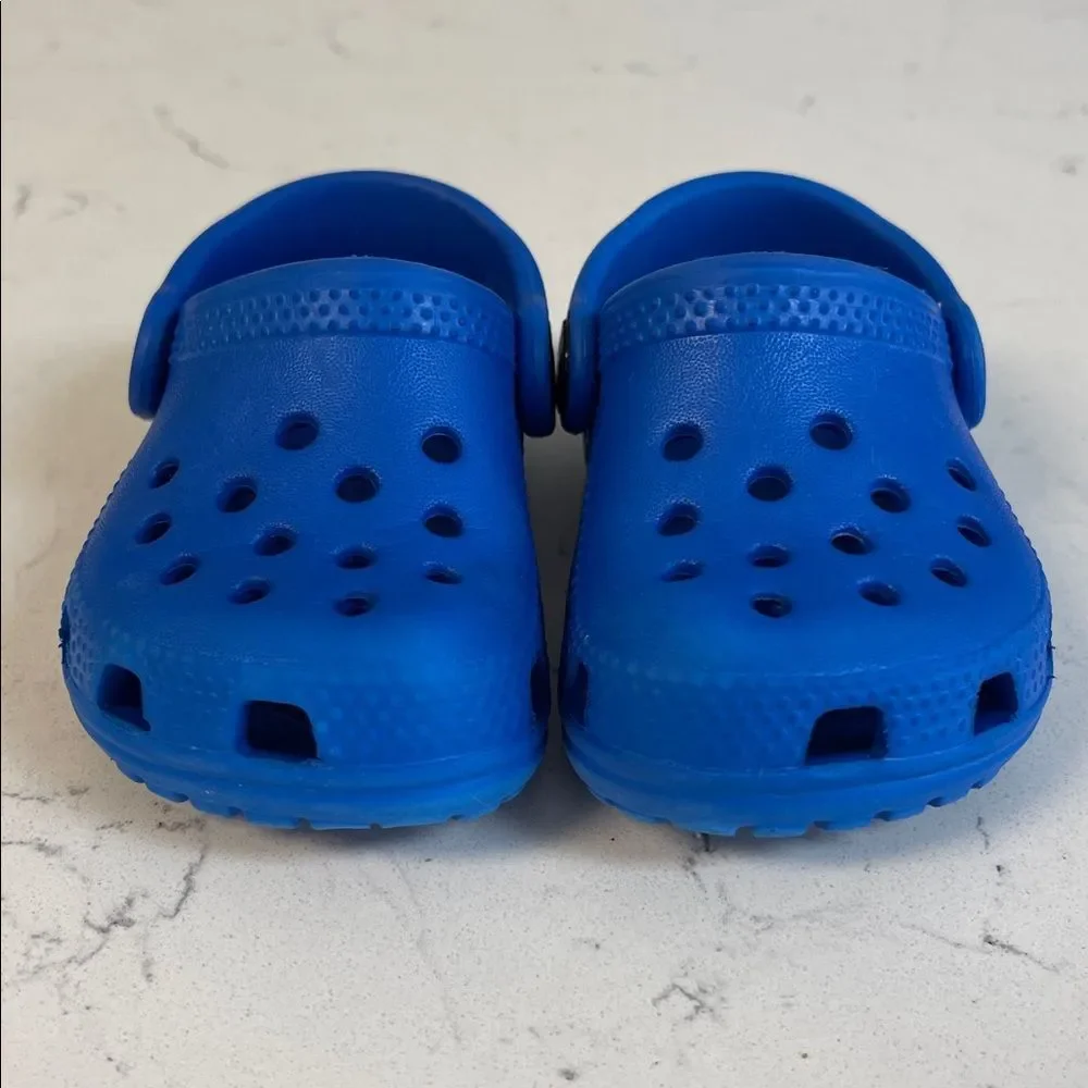 Toddler CROCS LITTLES™ CLOGS Size 4 Blue